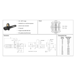 Sensor IAT Bosch