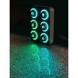 Keypad de 6 botões CanBus