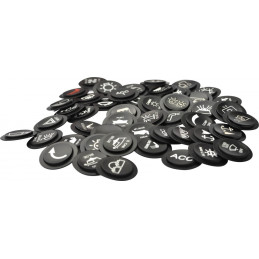 Icon Insert for keypads
