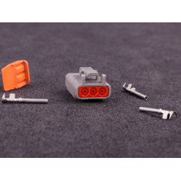 Deutsch DTM Connector 3-way Female