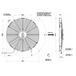 Spal Slim Fan 18"