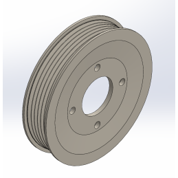 OM606 Smaller Diameter Water pump Pulley